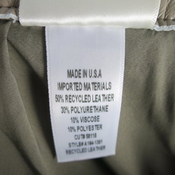 Agolde Leather 90s Pinch Waist Pants in Quail Patent Leather Size 30 - Picture 15 of 15